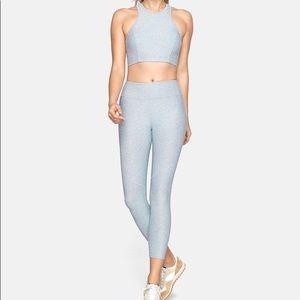 Outdoor Voices 7/8 warmup leggings S Blue Quartz